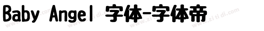Baby Angel 字体字体转换